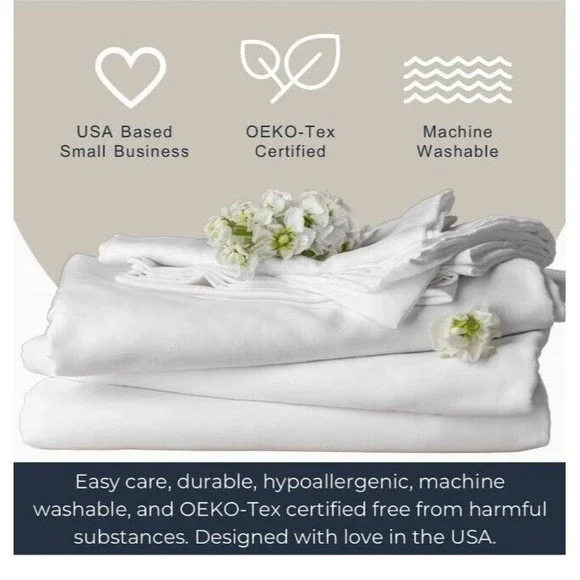 Twin Size Sheet Set - Breathable & Cooling - Hotel Luxury Bed Sheets Extra Soft - Picture 4 of 7